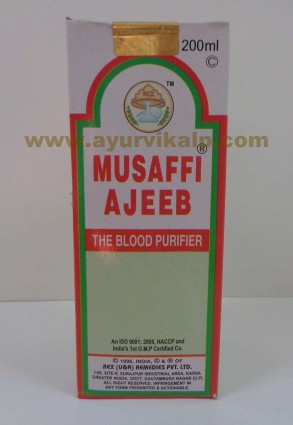 Rex Remedies, MUSAFFI AJEEB, 200ml, The Blood Purifier